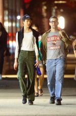 MARGARET QUALLEY on a Late-night Stroll in New York 10/22/2024
