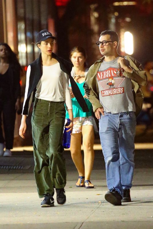 MARGARET QUALLEY on a Late-night Stroll in New York 10/22/2024