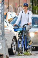 MARGARET QUALLEY Out for a Bike Ride in New York 10/05/2024