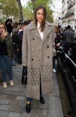 MARIA SHARAPOVA Arrives at Stella McCartney Show at Paris Fashion Week 09/30/2024