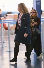 MARY KATE OLSEN Arrives at JFK Airport in New York 10/08/2024