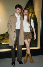 MAUDE APATOW Arrives at Burberry Flagship Store Opening in New York 10/16/2024
