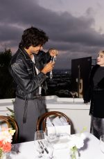 MEG DONNELLY at Maje Previews SS25 Collection at Chateau Marmont in Los Angeles 10/17/2024
