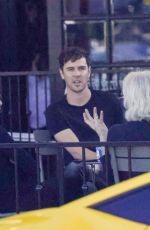MELANIE GRIFFITH Out for Coffee with STELLA BANDERAS and Friends at Alfred