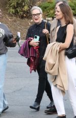 MERYL STREEP Arrives at Joni Mitchell