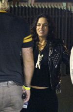 MICHELLE RODRIGUEZ Arrives at a Concert with Friends in Los Angeles 10/27/2024