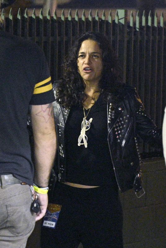MICHELLE RODRIGUEZ Arrives at a Concert with Friends in Los Angeles 10/27/2024