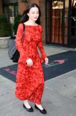 MIKEY MADISON Leaves Her Hotel in New York 10/15/2024