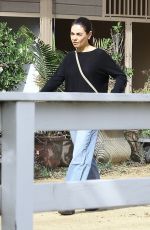 MILA KUNIS at a Horseback Riding in Los Angeles 10/27/2024