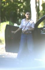 MILA KUNIS Out and About in Studio City 10/05/2024