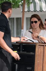 MILA KUNIS Out for Lunch with a Friend at Soho House in Los Angeles 10/17/2024
