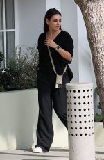 MILA KUNIS Out for Lunch with a Friend at Soho House in Los Angeles 10/17/2024