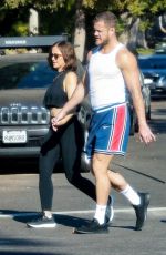 MINKA KELLY and Dan Reynolds on a Saturday Lunch Outing in Los Feliz 10//05/2024