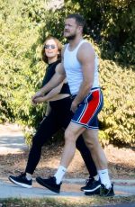 MINKA KELLY and Dan Reynolds on a Saturday Lunch Outing in Los Feliz 10//05/2024