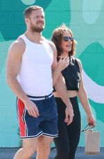MINKA KELLY and Dan Reynolds on a Saturday Lunch Outing in Los Feliz 10//05/2024
