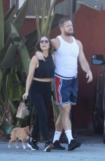 MINKA KELLY and Dan Reynolds on a Saturday Lunch Outing in Los Feliz 10//05/2024