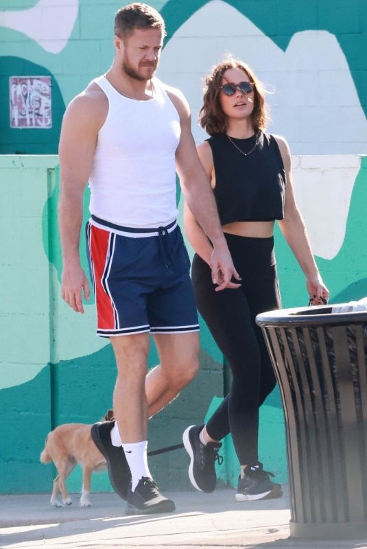 MINKA KELLY and Dan Reynolds on a Saturday Lunch Outing in Los Feliz 10//05/2024