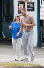 MINKA KELLY and Dan Reynolds Out for Morning Coffee in Los Feliz 10/28/2024