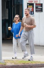 MINKA KELLY and Dan Reynolds Out for Morning Coffee in Los Feliz 10/28/2024