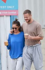 MINKA KELLY and Dan Reynolds Out for Morning Coffee in Los Feliz 10/28/2024