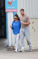 MINKA KELLY and Dan Reynolds Out for Morning Coffee in Los Feliz 10/28/2024