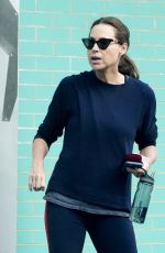 MINNIE DRIVER Leaves Her Workout with Addison O
