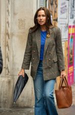 MINNIE DRIVER Out and About in London 10/02/2024