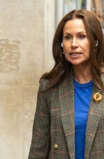 MINNIE DRIVER Out and About in London 10/02/2024