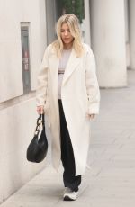 MOLLIE KING Leaves BBC Studios in London 10/10/2024