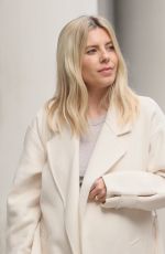 MOLLIE KING Leaves BBC Studios in London 10/10/2024