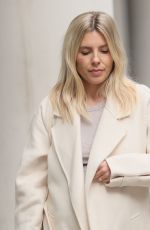 MOLLIE KING Leaves BBC Studios in London 10/10/2024