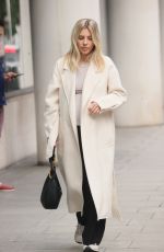 MOLLIE KING Leaves BBC Studios in London 10/10/2024