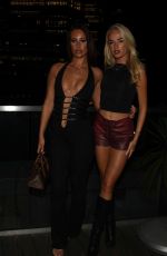 MOLLY BROWN and Friend Arrives at EGGi BOFF Launch Party at Jin Bo Law in London 08/27/2024
