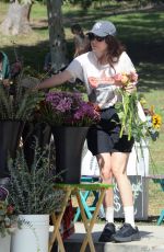 MOLLY GORDON Out for Flower Shopping in Los Angeles 09/29/2024