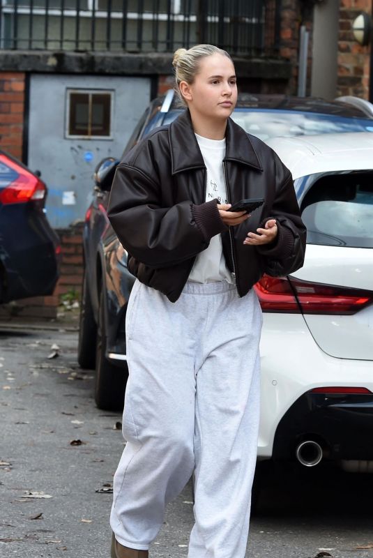 MOLLY MAE HAGUE Out and About in Manchester 10/10/2024