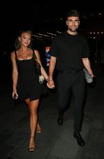 MOLLY SMITH on a Date Night at Louis Restaurant in Manchester 10/06/2024