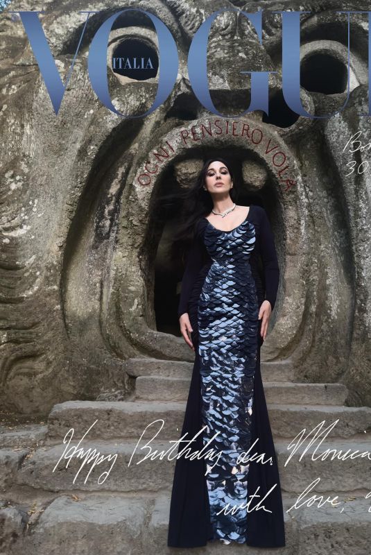 MONICA BELLUCCI for Vogue Italy, October 2024