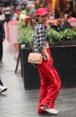 MYLEENE KLASS Arrives at Smooth Radio in London 10/26/2024
