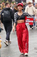 MYLEENE KLASS Arrives at Smooth Radio in London 10/26/2024