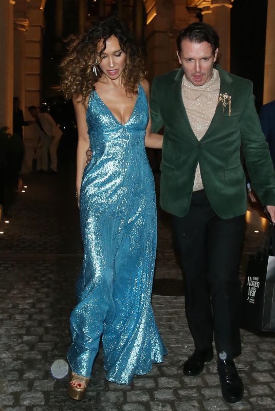 MYLEENE KLASS Leaves 2024 Glamour Awards in London 10/01/2024