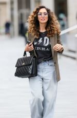 MYLEENE KLASS Leaves Smooth Radio in London 10/03/2024