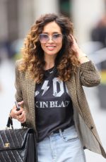 MYLEENE KLASS Leaves Smooth Radio in London 10/03/2024