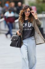 MYLEENE KLASS Leaves Smooth Radio in London 10/03/2024