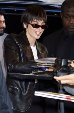 NAOMI SCOTT Arrives at CBS Mornings in New York 10/17/2024