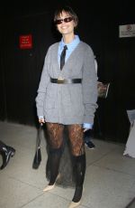 NAOMI SCOTT Arrives at Drew Barrymore Show in New York 10/16/2024