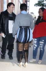 NAOMI SCOTT Arrives at Drew Barrymore Show in New York 10/16/2024