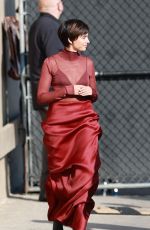 NAOMI SCOTT Arrives at Jimmy Kimmel Live! in Hollywood 10/14/2024