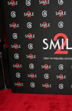 NAOMI SCOTT at Meta x Smile 2 Spooky Season at Paramount Pictures Screening Room in New York 10/16/2024