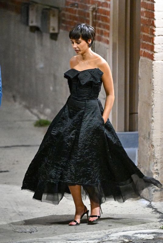 NAOMI SCOTT Leaves Jimmy Kimmel Live! in Hollywood 10/14/2024