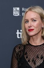 NAOMI WATTS at The Friend Premiere at TIFF in Toronto 09/10/2024